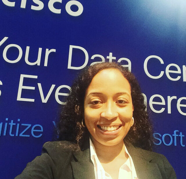 Cisco conference booth