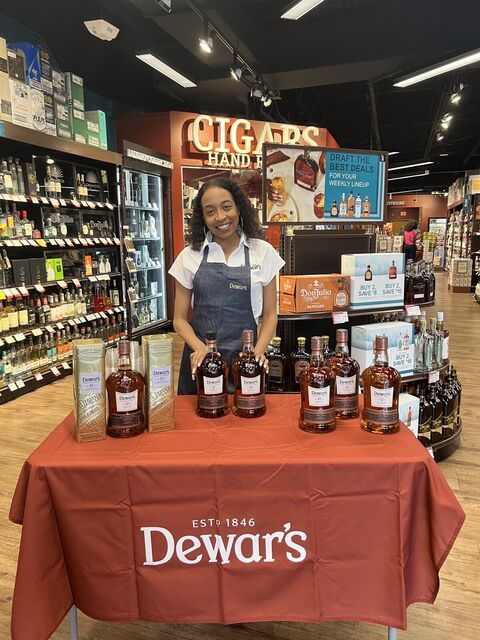 Dewar's Scotch whisky tasting