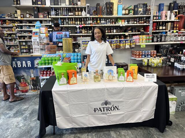 Patron tequila tasting