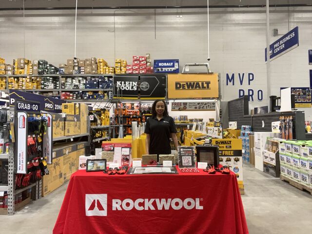 Rockwool demo, pro contractor zone