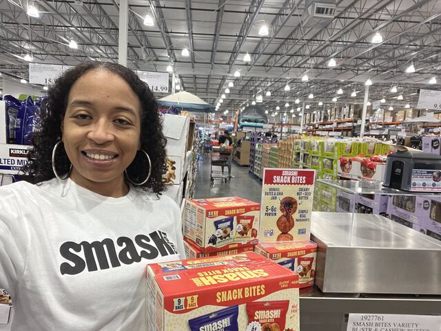 SMASH snack demo, club store