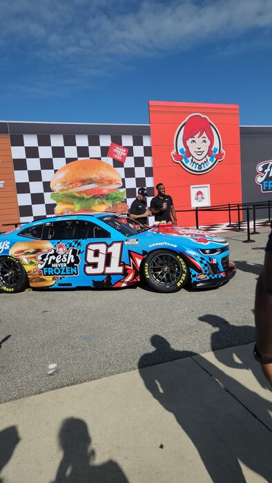 Wendy's x Coca-Cola NASCAR activation, Daytona